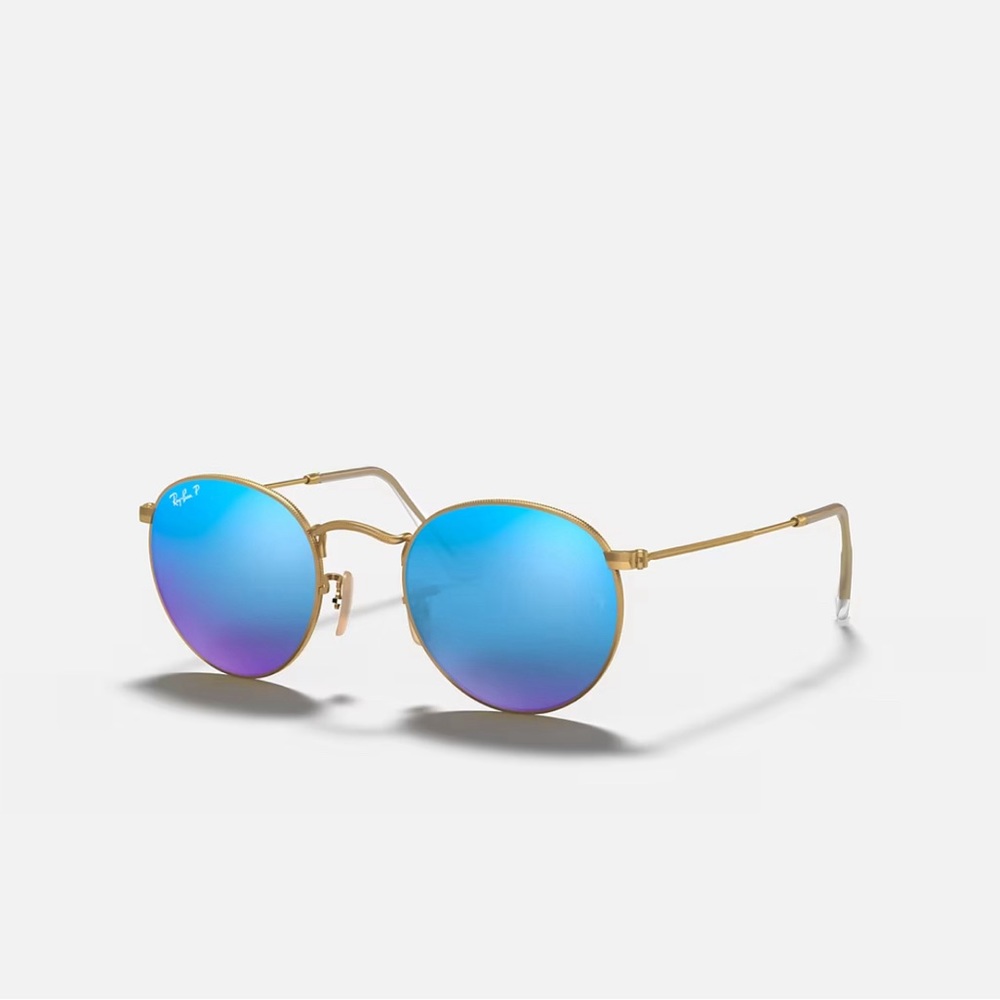 RB3447 POLARIZED RAYBAN Round flash